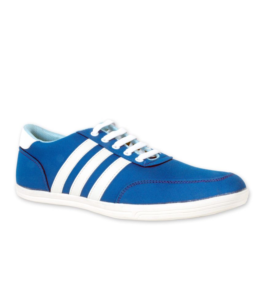 GN Sports Blue Canvas Shoes - Buy GN Sports Blue Canvas Shoes Online at ...