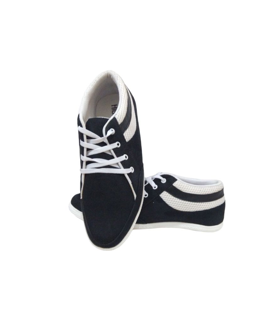 Highway Black Sneaker Shoes - Buy Highway Black Sneaker Shoes Online at ...