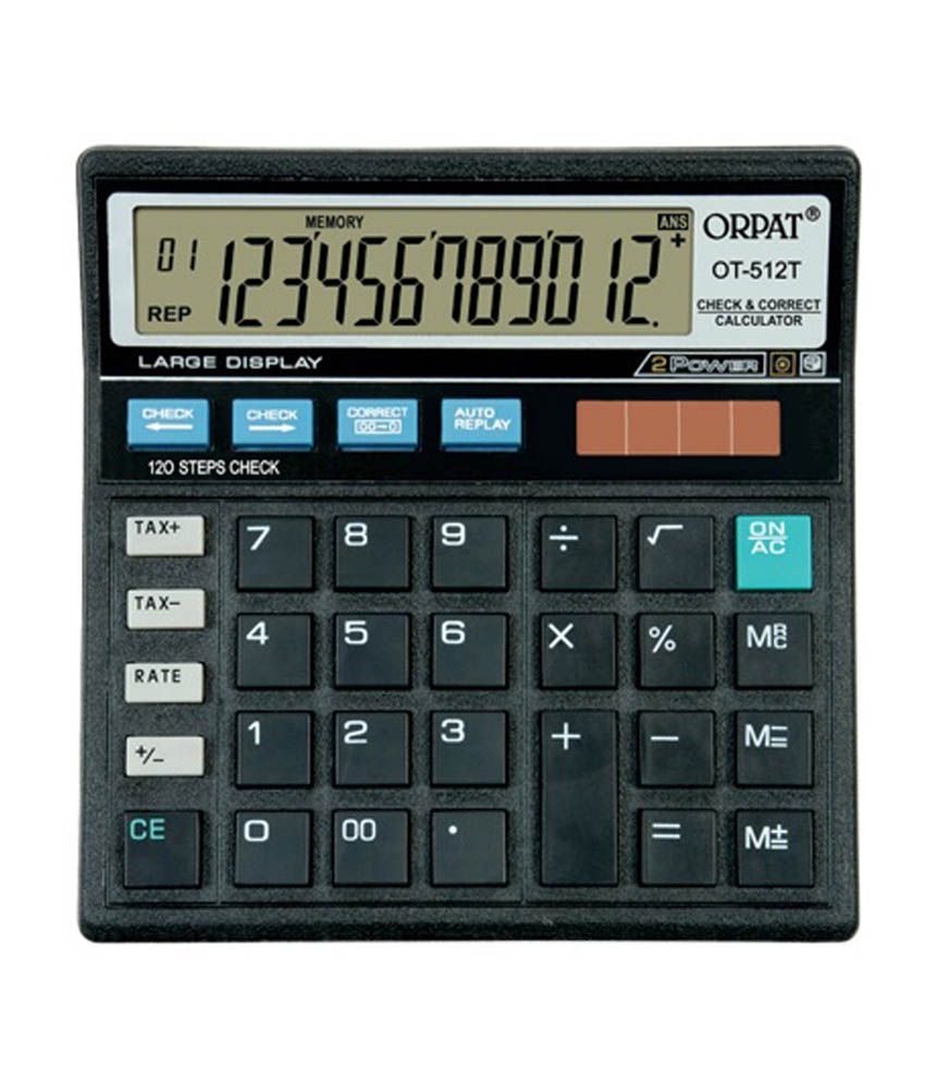     			Orpat Ot 512t Check And Correct Calculator - 2 Pieces