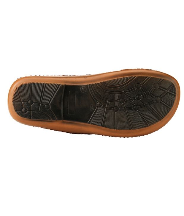 tan color slippers