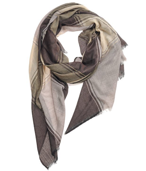 Karyn Polyester Printed Scarves For Women: Buy Online at Low Price in ...