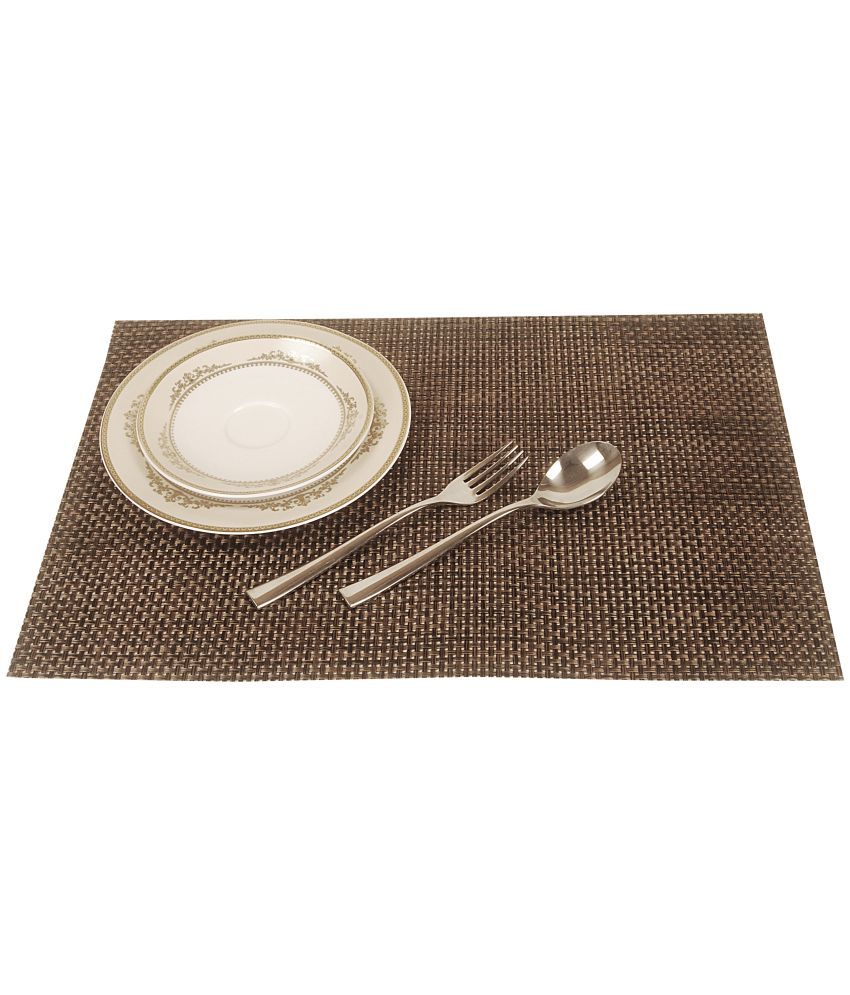 Bianca Brown Cotton Table Mats Buy Bianca Brown Cotton Table Mats