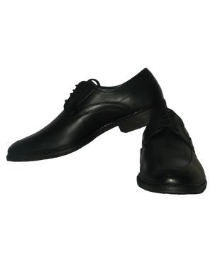 bugatti black formal shoes