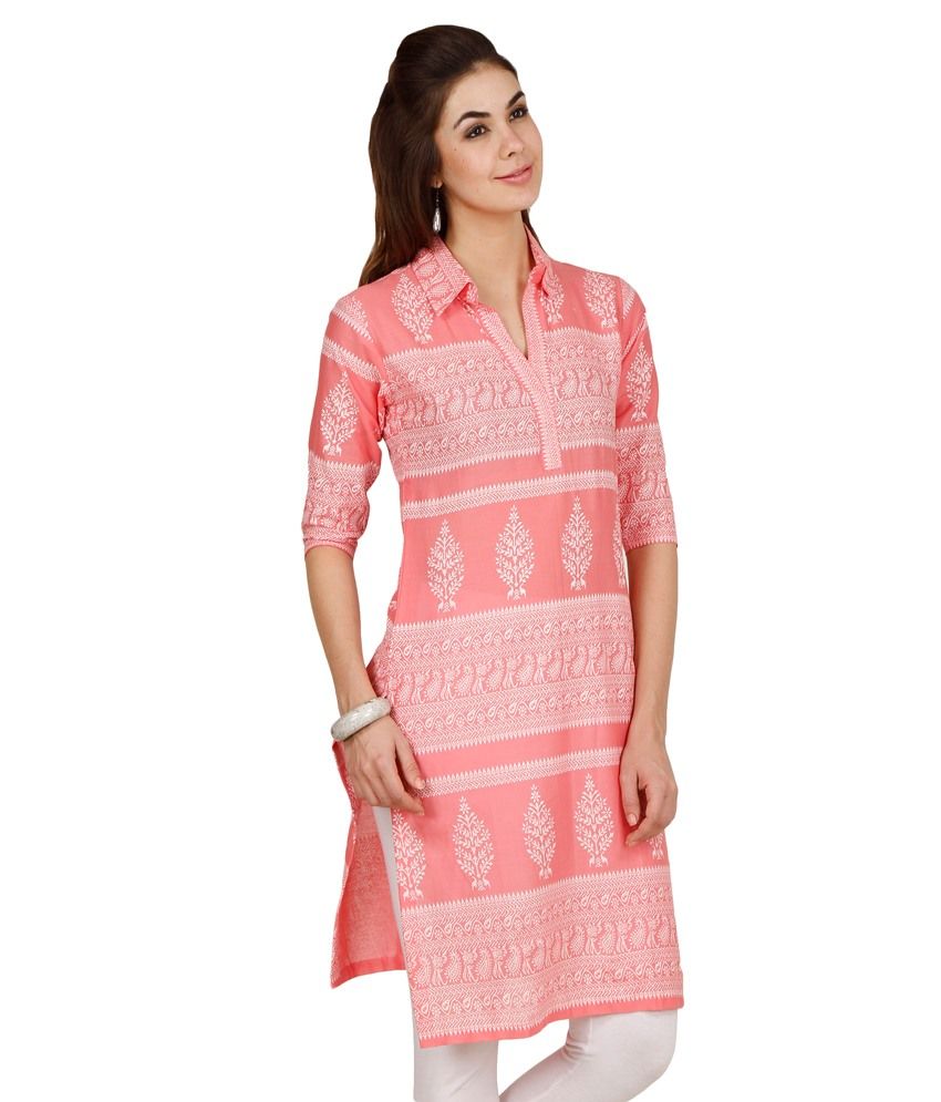 collar pattern kurti