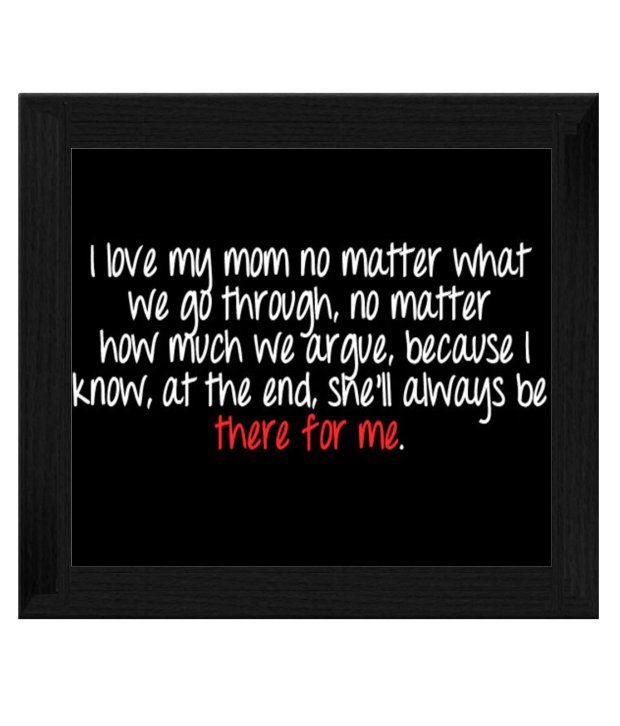 Ellicon I Love My Mom Tile Frame Ellicon I Love My Mom Tile Frame At Best In India On Snapdeal