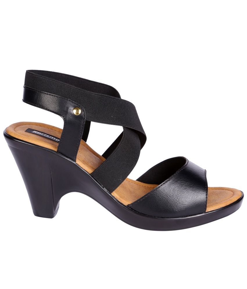 Karizma Women's Designer Black Heels Price in India Buy Karizma Women