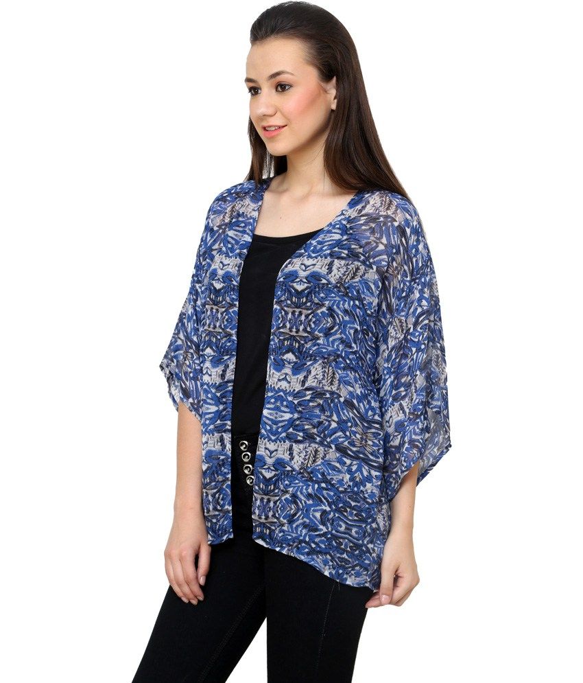 Buy Vaak Blue Viscose Shirts Online at Best Prices in India - Snapdeal