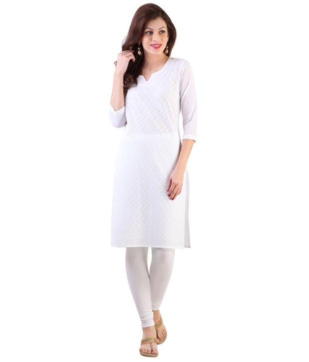 Libas white kurta Clearance