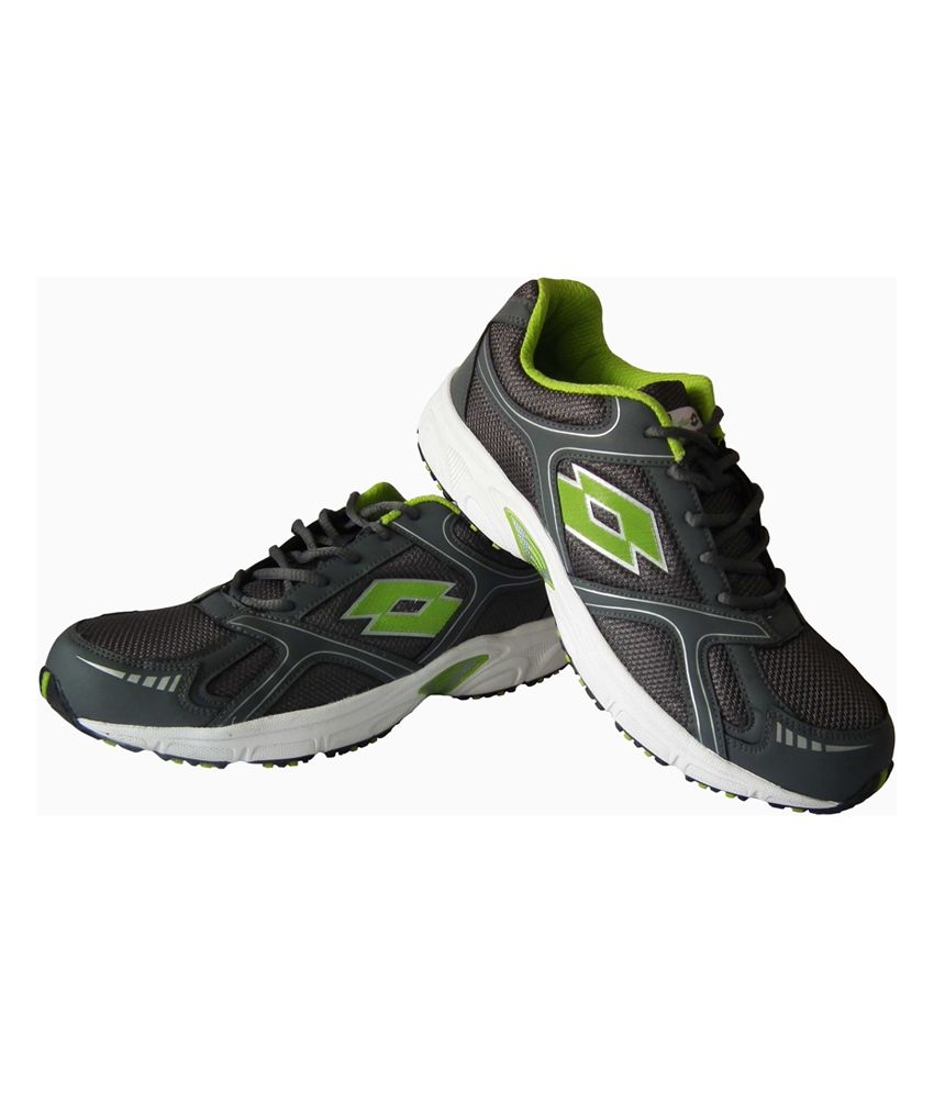 Lotto Gray Leather Trail Speed Sport Shoes Buy Lotto Gray Leather Trail Speed Sport Shoes