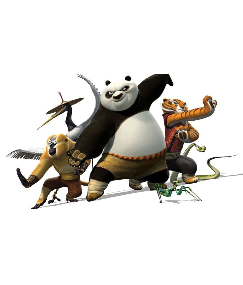 Mntc Kung Fu Panda Cartoon Poster (12 X 18 Inch): Buy Mntc Kung Fu