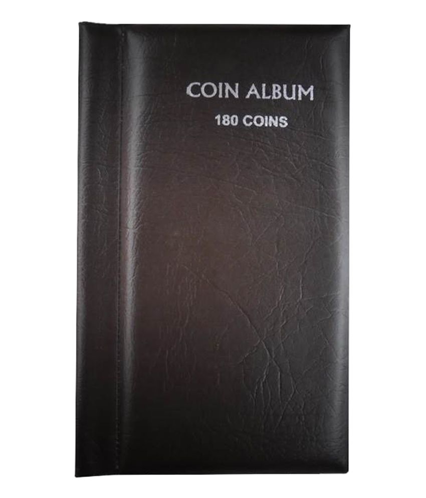     			Akash Enterprise Almond Colour Coin Album – 180 Coins