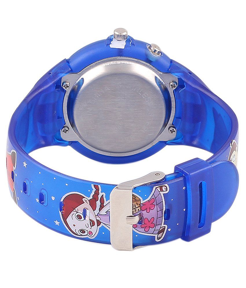 Devar's CHOTA BHEEM White Round Analog Kids Watch Price in India Buy