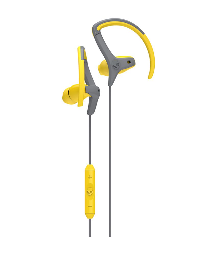 Skullcandy CHOPS S4CHGY-411 In the Ear Headphone - Yellow (Only compatible with Apple Devices)