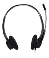 Logitech H860 Wired PC Stereo Headset - Black