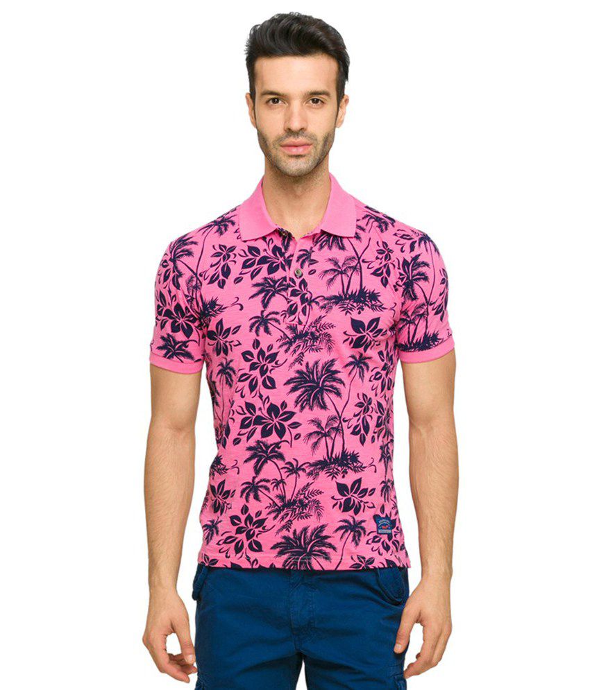 Status Quo Pink Cotton Polo T-Shirts - Buy Status Quo Pink ...