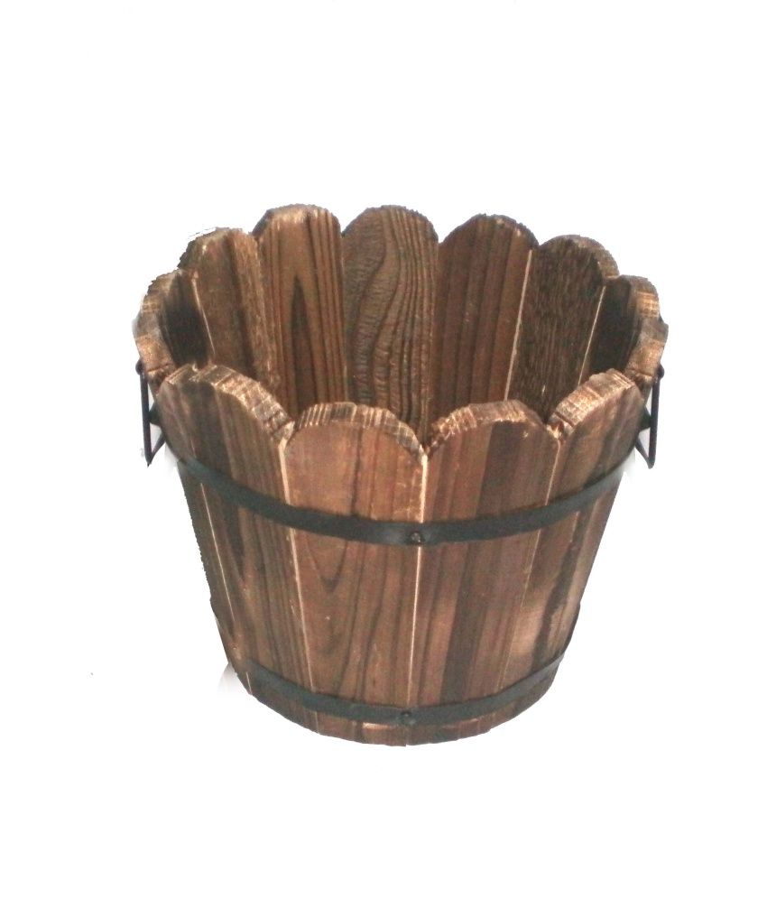Goodwill Garden Carez Round Wooden Planter Buy Goodwill Garden Carez