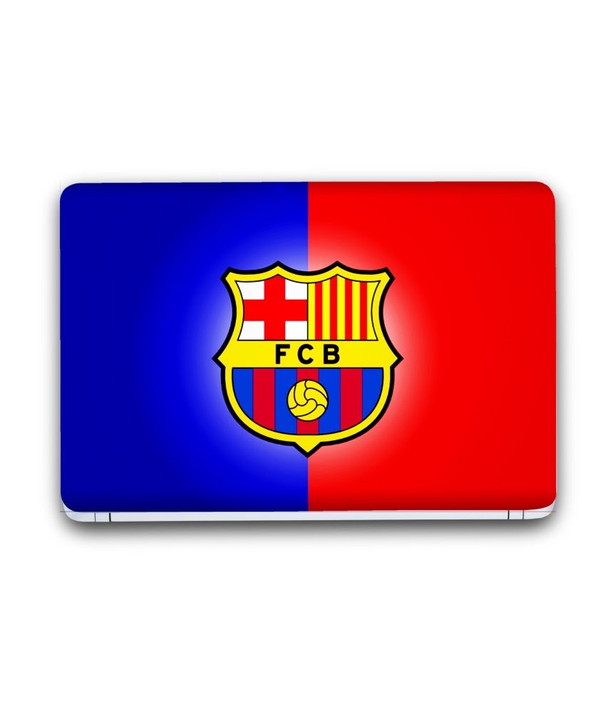 Saledart Fc Barcelona Mes Que Un Club Barcelona Logo Laptop Skin - Buy  Saledart Fc Barcelona Mes Que Un Club Barcelona Logo Laptop Skin Online at  Low Price in India - Snapdeal