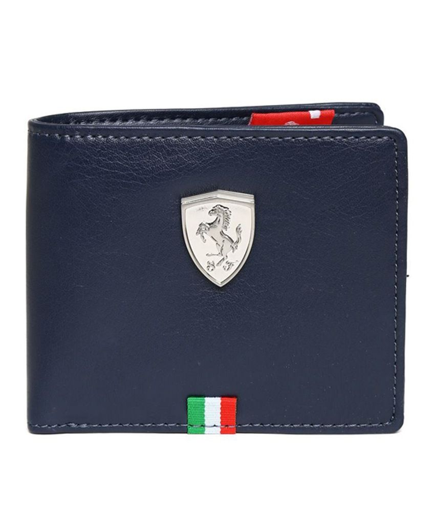 Blue Leather Wallet Mens | Confederated 