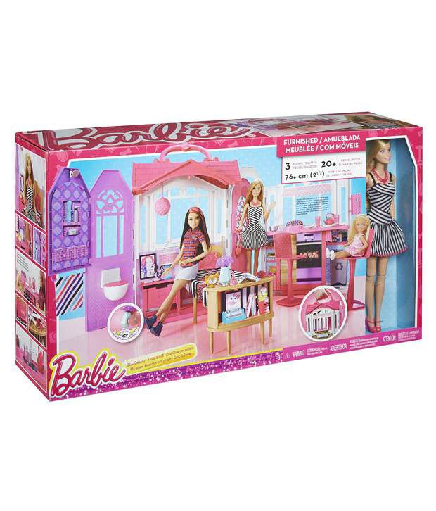 barbie doll bag house