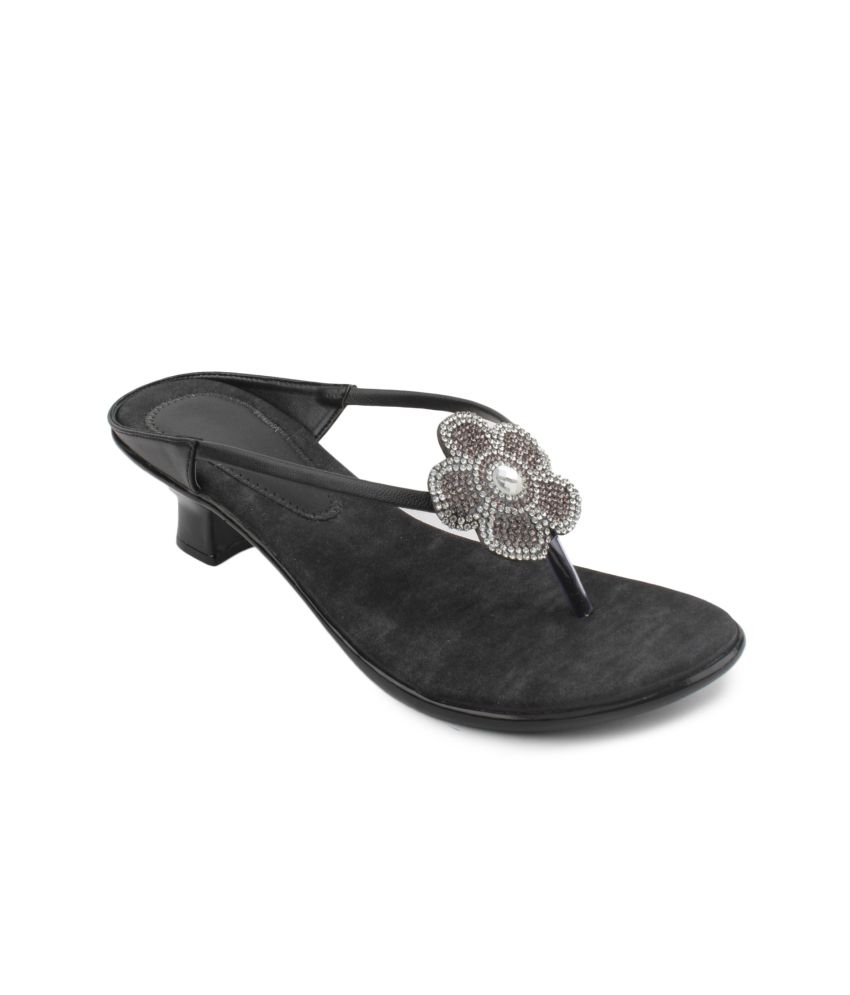 SHEZONE -  Black Women's Cone Heel Heels