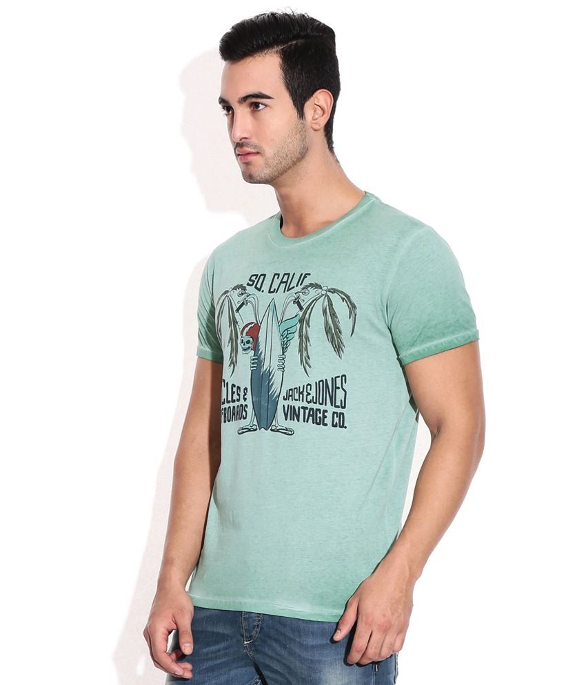 Jack and jones green t shirt geraldton