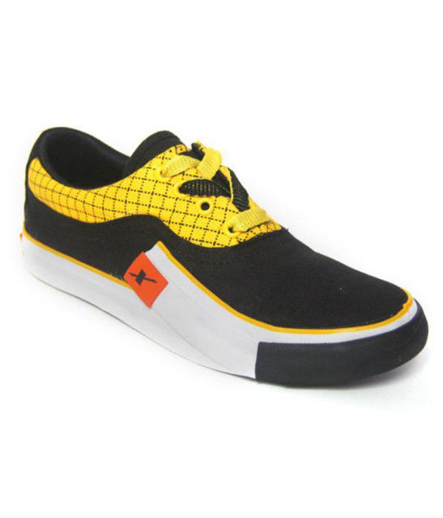 Relaxo Yellow Lifestyle \u0026 Canvas Shoes 