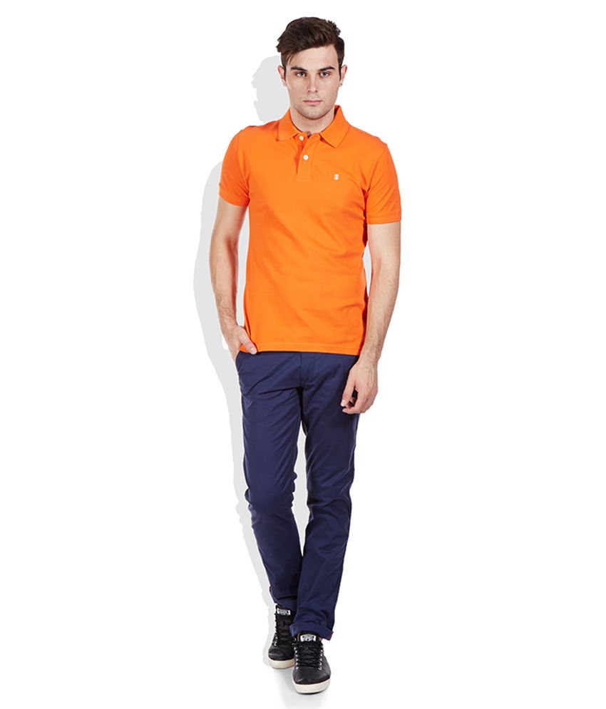 Izod Orange Polo T-Shirt - Buy Izod Orange Polo T-Shirt Online at Low ...