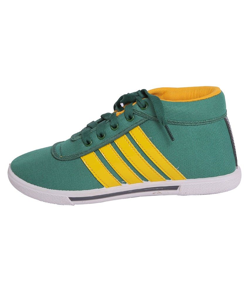 lee green casual shoes
