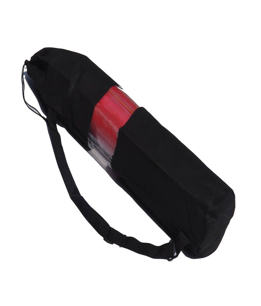 Aerolite Red Extra Long Sun Salutation Yoga Mat - 10mm ...