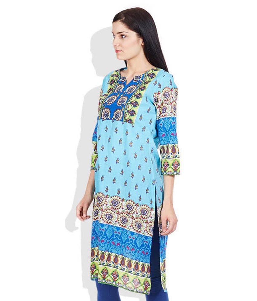 rainbow kurti