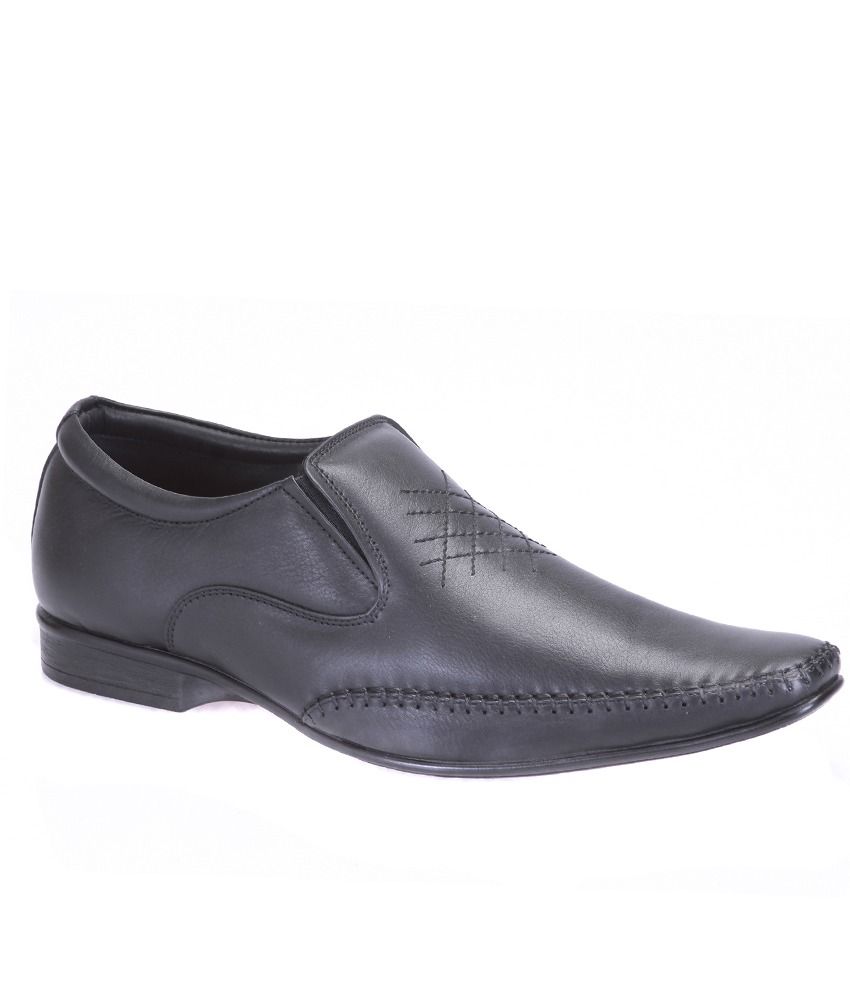 BellBut Black Smart Men Formal Shoes Price in India- Buy BellBut Black ...