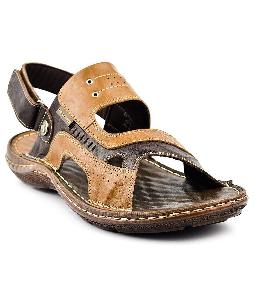 lee cooper tan sandals