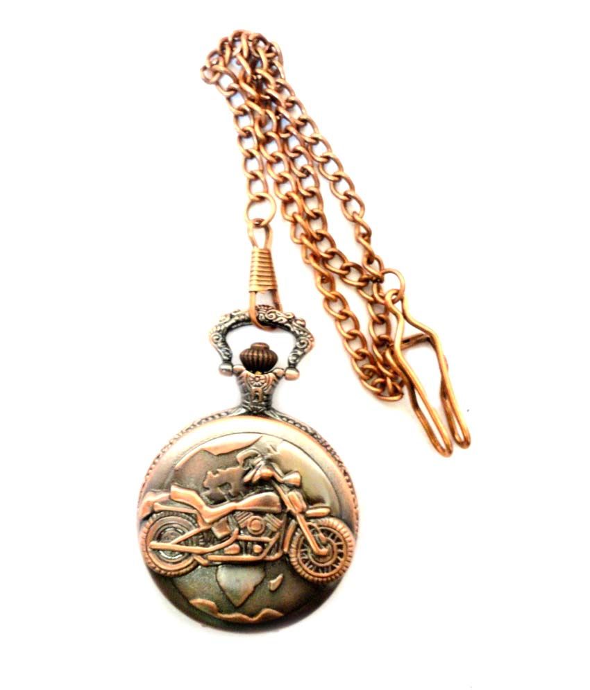 Craft Store India Brass Metal Analog Pocket Watch Price in India Buy