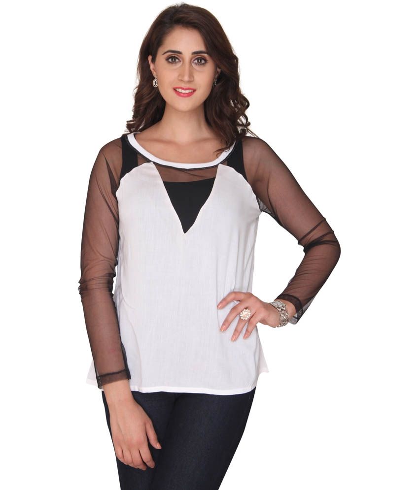 net sleeve t shirt