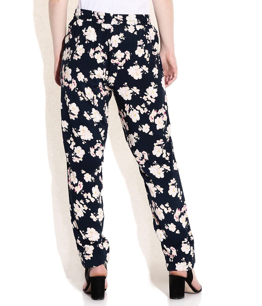 Vero moda solid trousers  Buy Vero moda solid trousers online in India