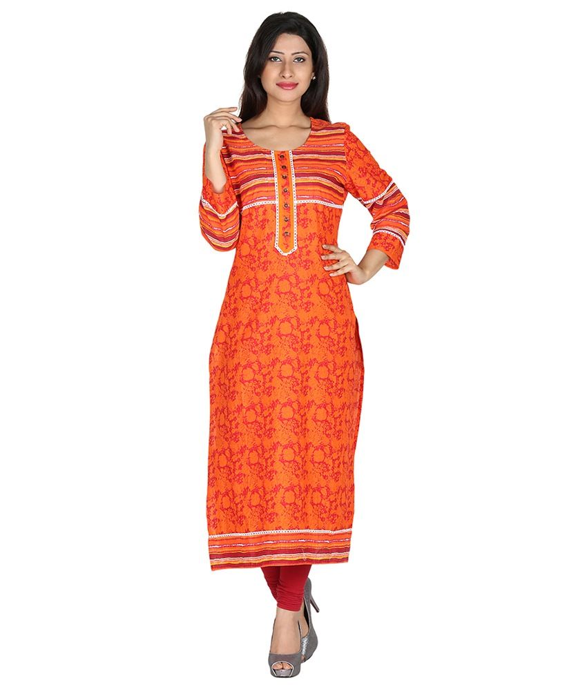 orange womens robe