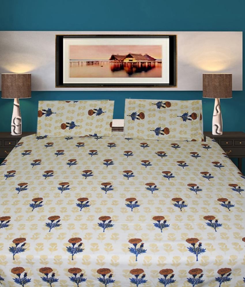 Shopping Rajasthan Indian Exclusive Sanganeri Designer Jaipuri Double