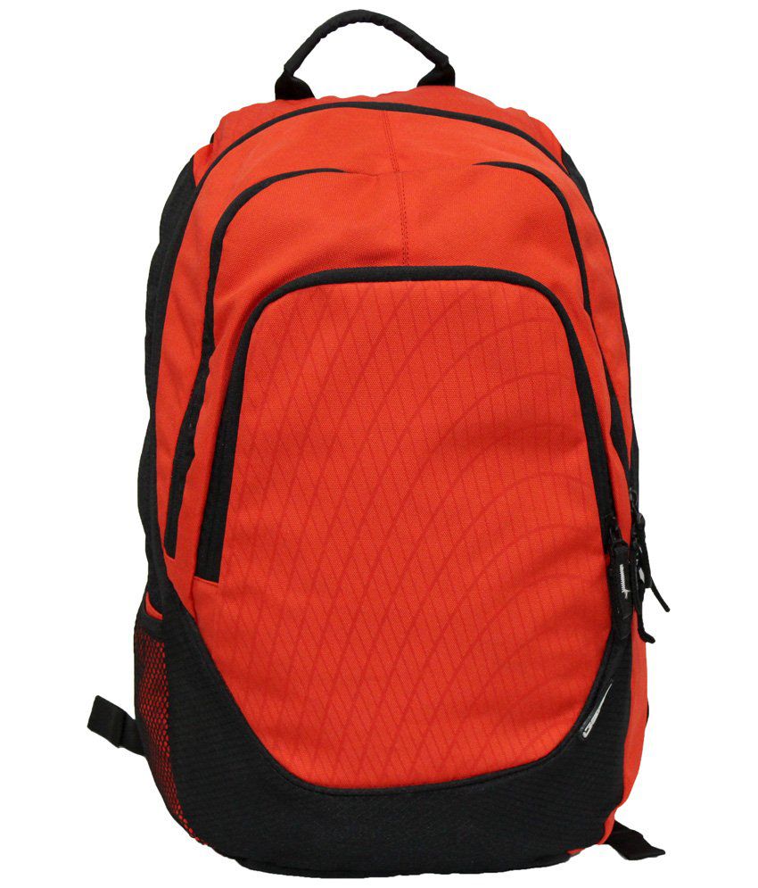Gear Orange & Black Backpack