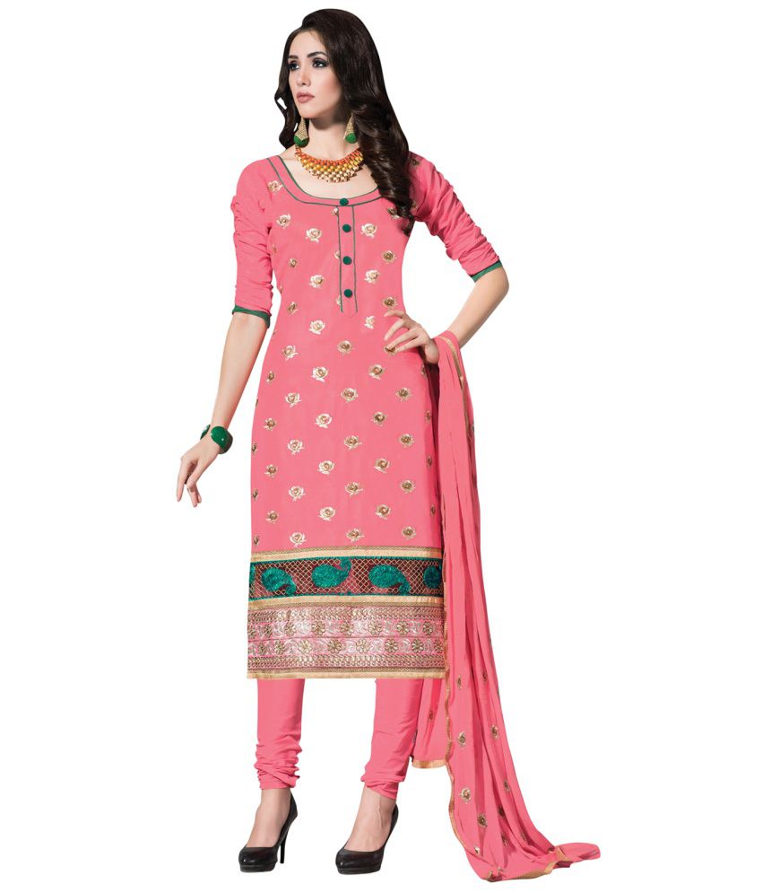 embroidered dress material buy embroidered dress material online in india