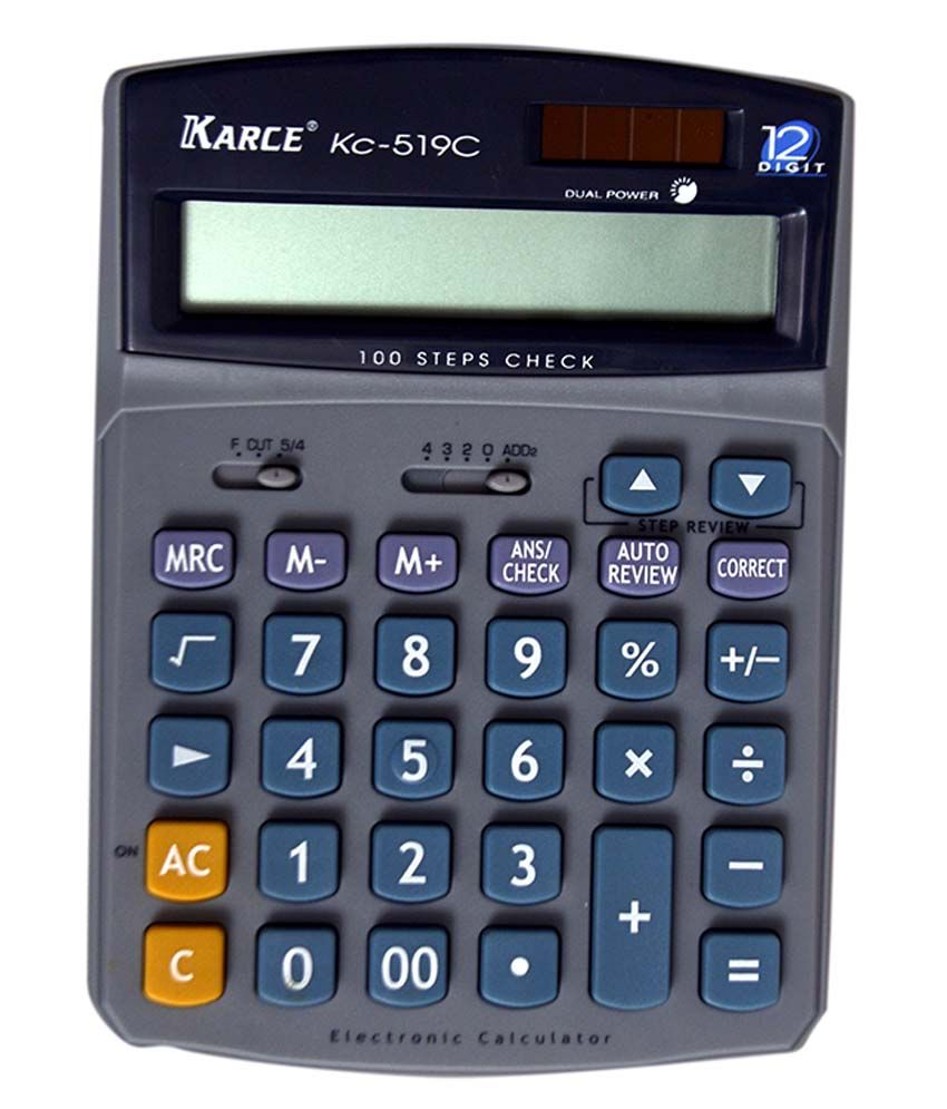 Karce High Quality Calculator KC519C Buy Online at Best Price in