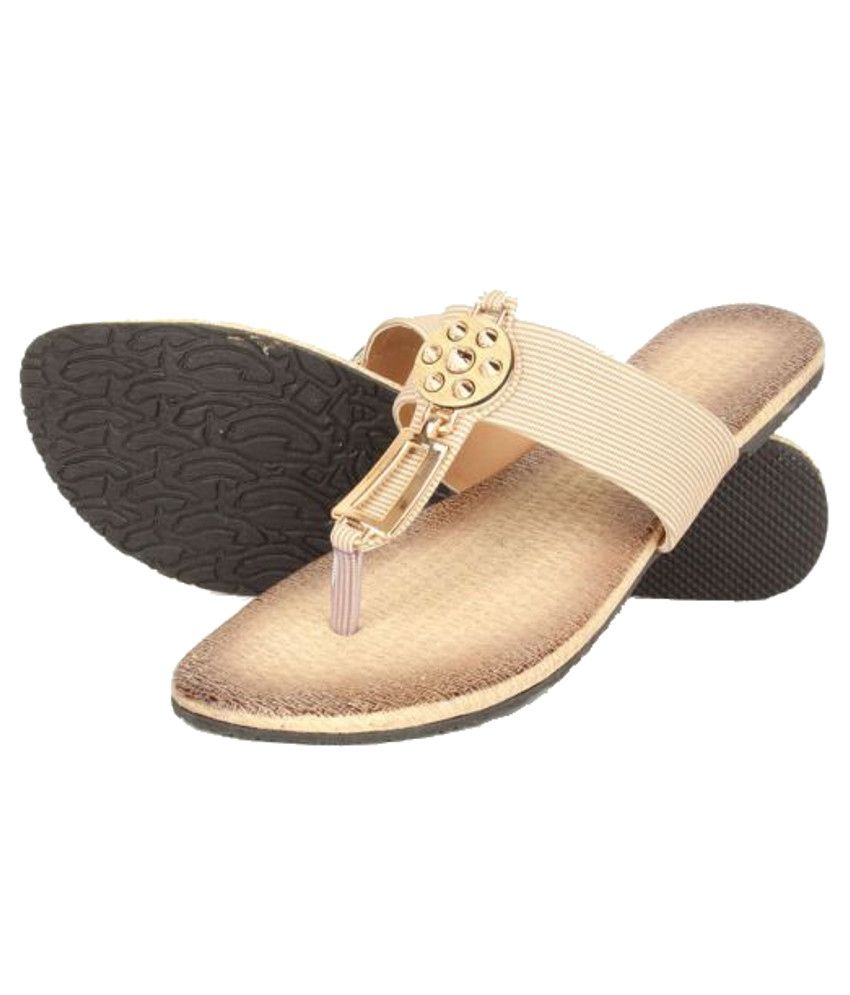 comfortable tan flats