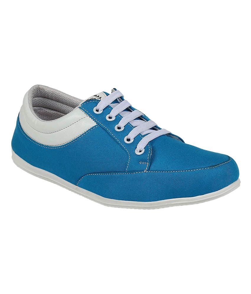 pale blue canvas shoes