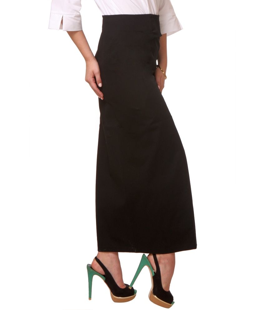 Buy Zoysia Black  Formal  Corporate Wear  Long  Straight Skirt  