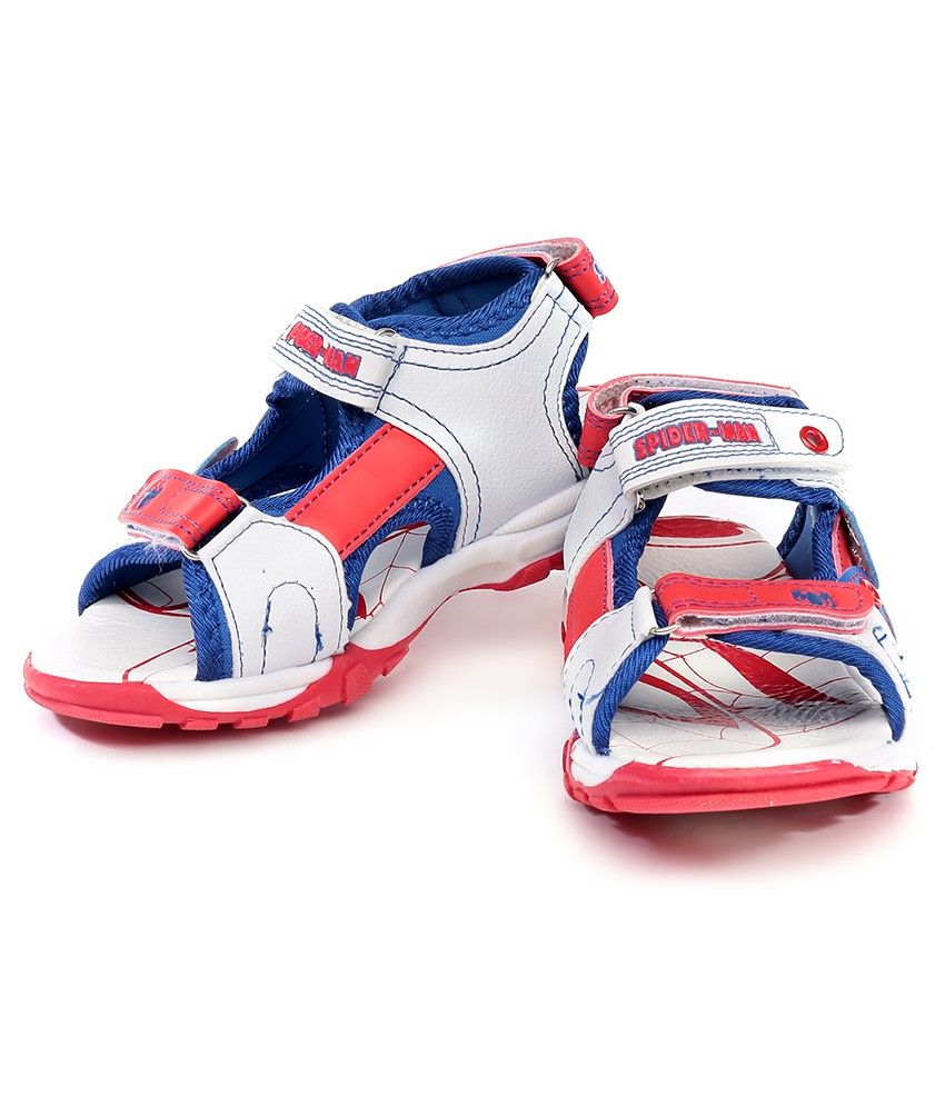  Spider Man  White Sandals  For Kids Price in India Buy 