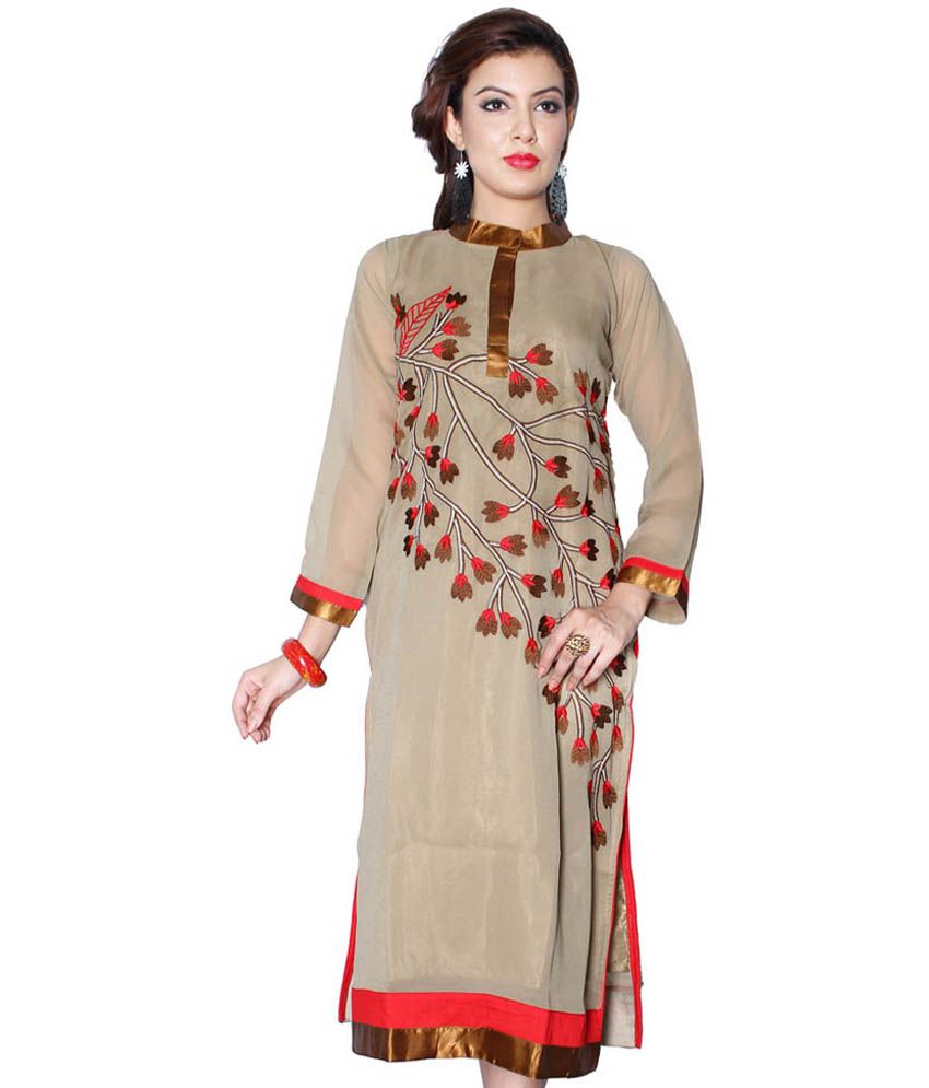 embroidered kurtis online