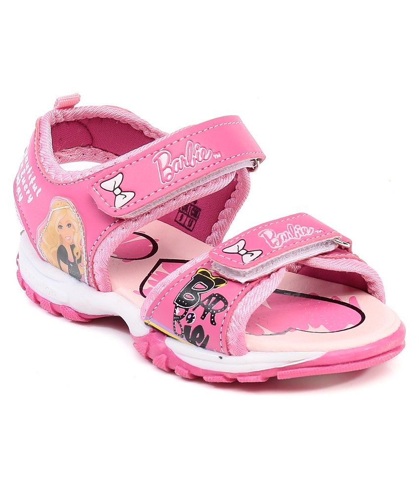  Barbie  Pink Sandals  For Kids Price in India Buy Barbie  