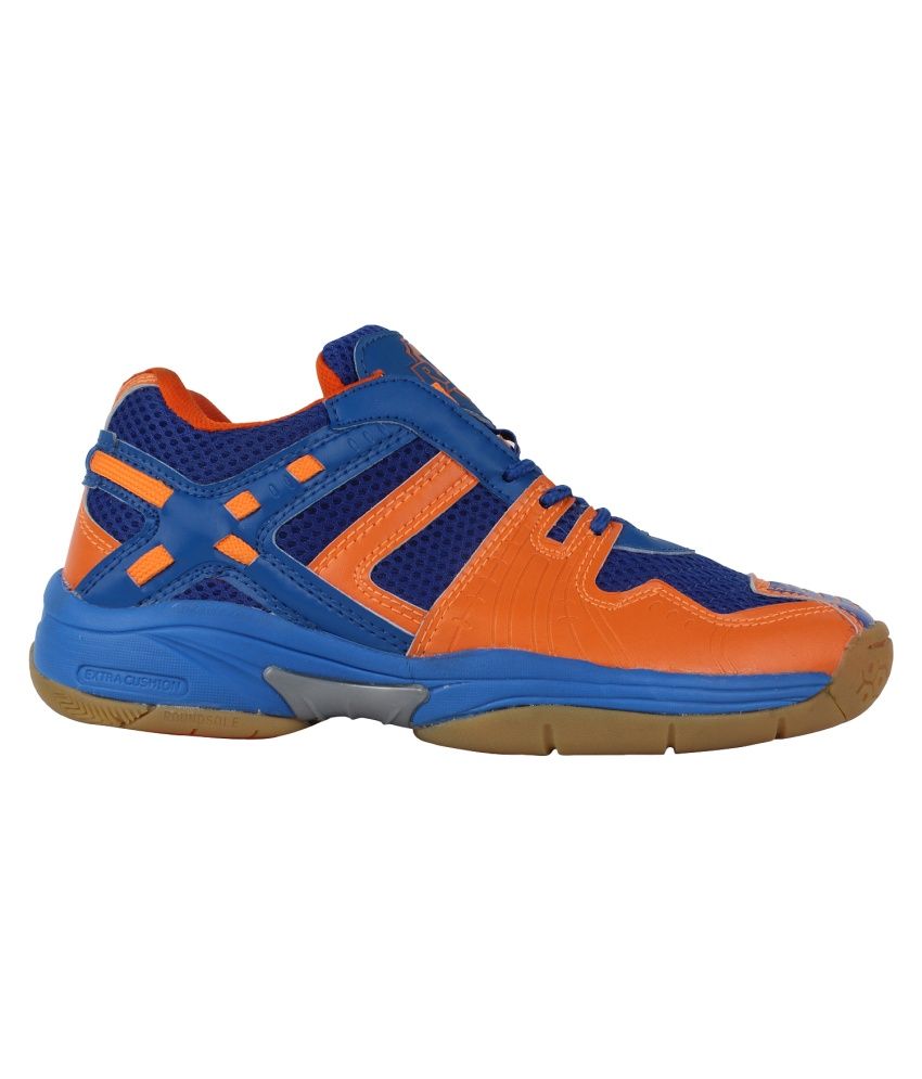 Rxn Blue and Orange Badminton Sports Shoes - Buy Rxn Blue and Orange ...