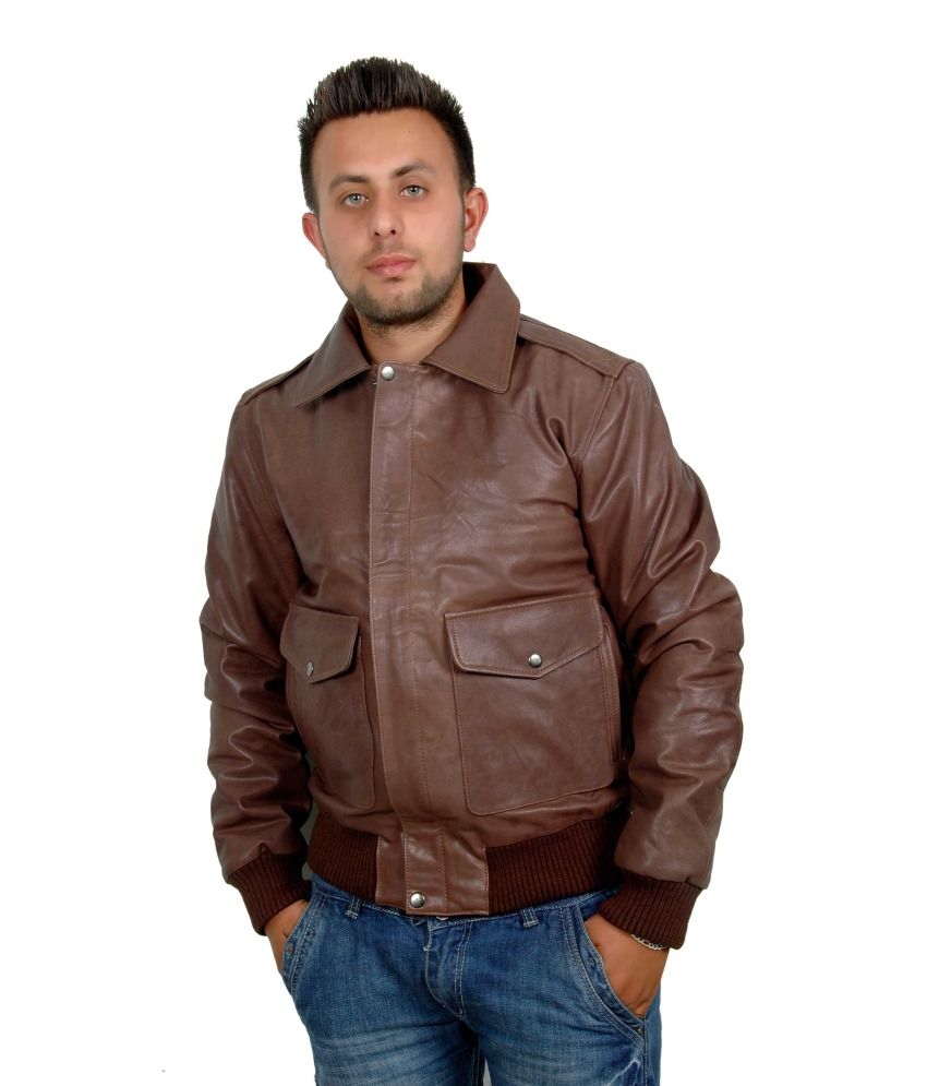 V4m Brown Air Force A 2 Leather Flight Er Jacket V4m Brown Air Force A 2 Leather Flight Er Jacket