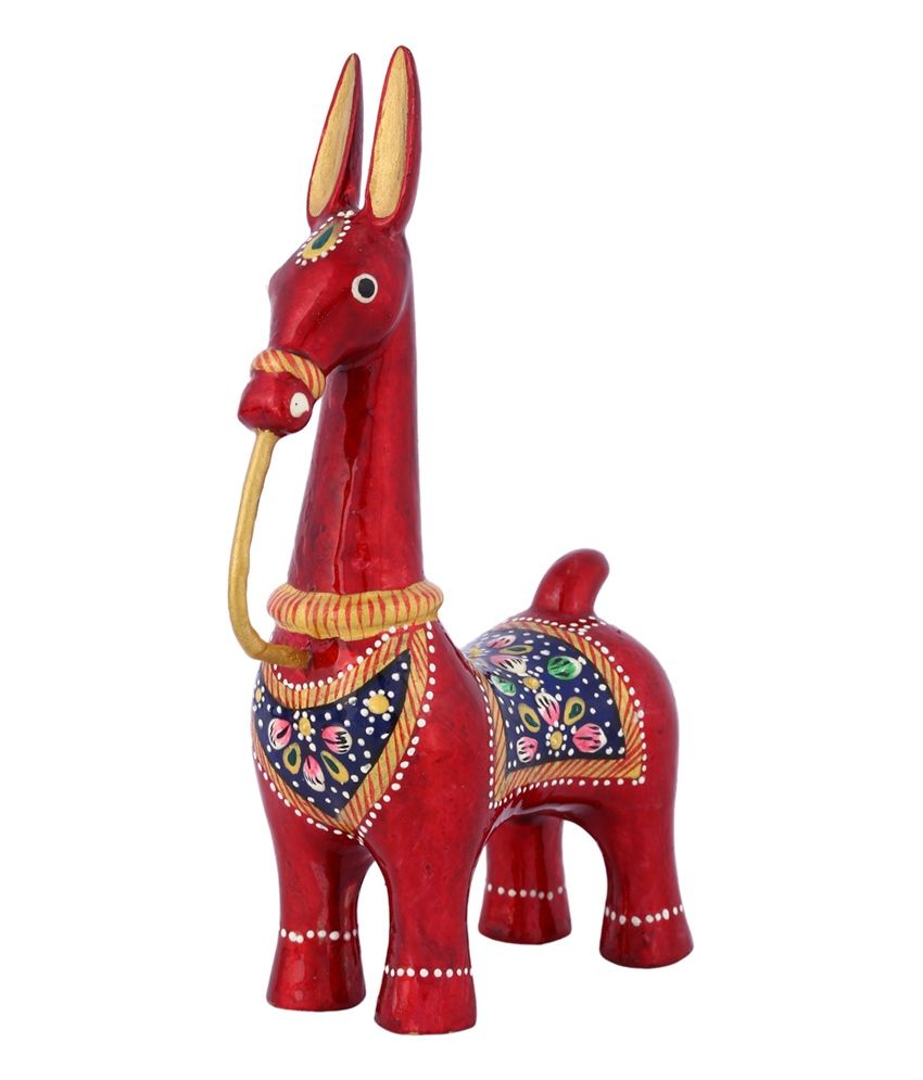 Cottage Emporium Bankura Horse Brass Meenakari: Buy Cottage Emporium