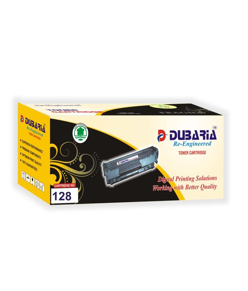 Dubaria 128 Compatible For Canon 128 Black Toner Cartridge